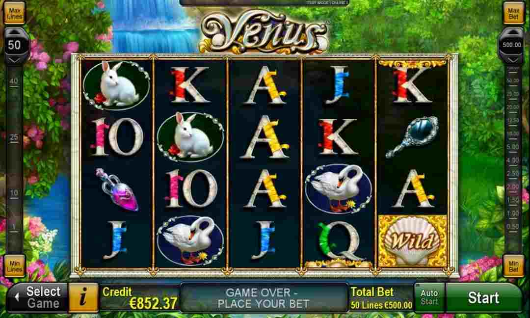 Game slots của thương hiệu Venus